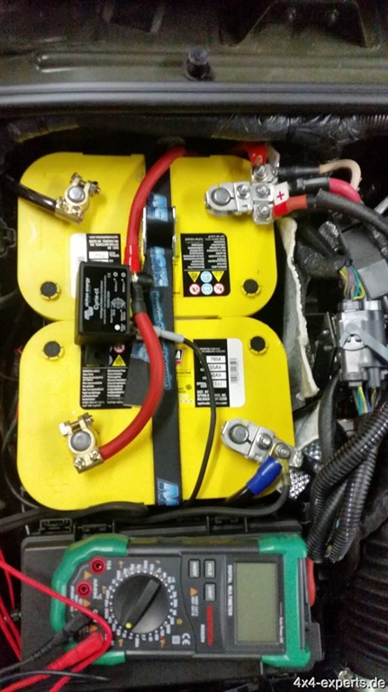 Elektronik & Innenraum: Doppelbatterie System